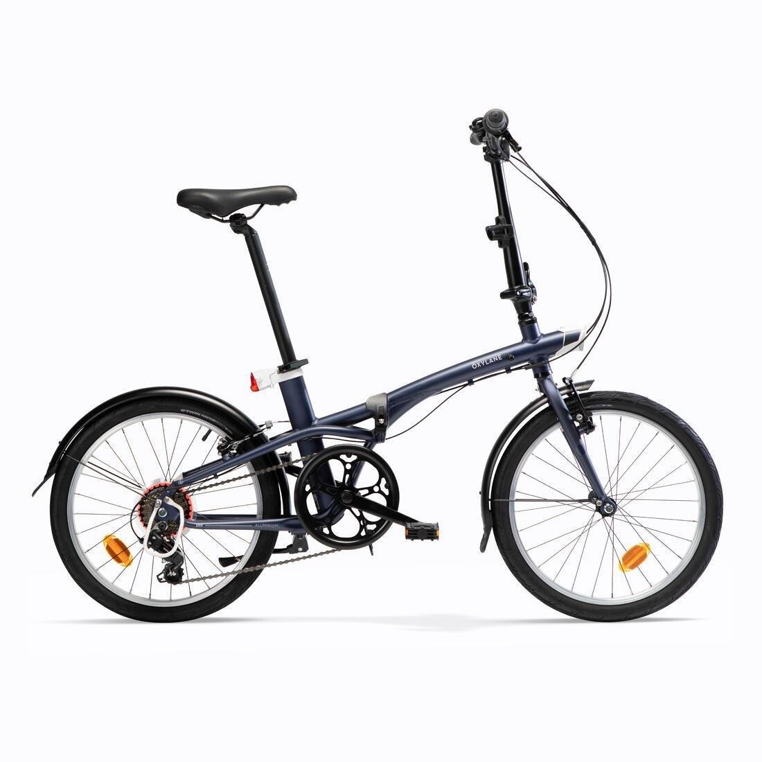 20 Inch Tilt500 Folding Bike, Iris Blue, No Color, large image number 1