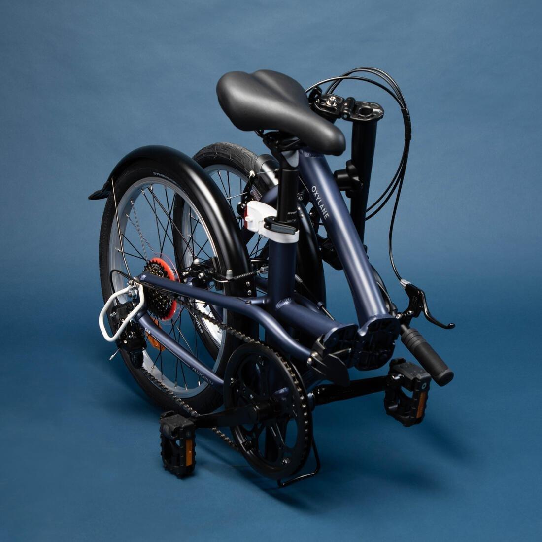 20 Inch Tilt500 Folding Bike, Iris Blue, No Color, large image number 2