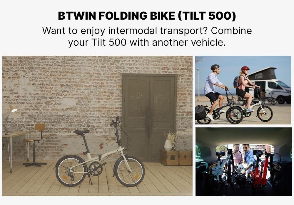20 Inch Tilt500 Folding Bike, Iris Blue, No Color, large image number 18