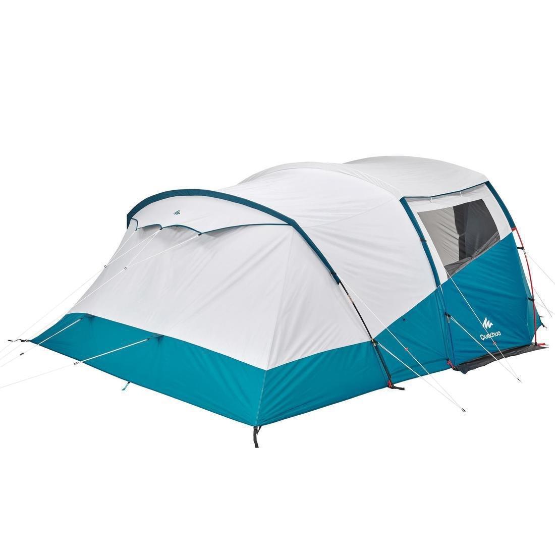 5 Man Blackout Tent With Poles - Arpenaz 5.2, No Color, large image number 7