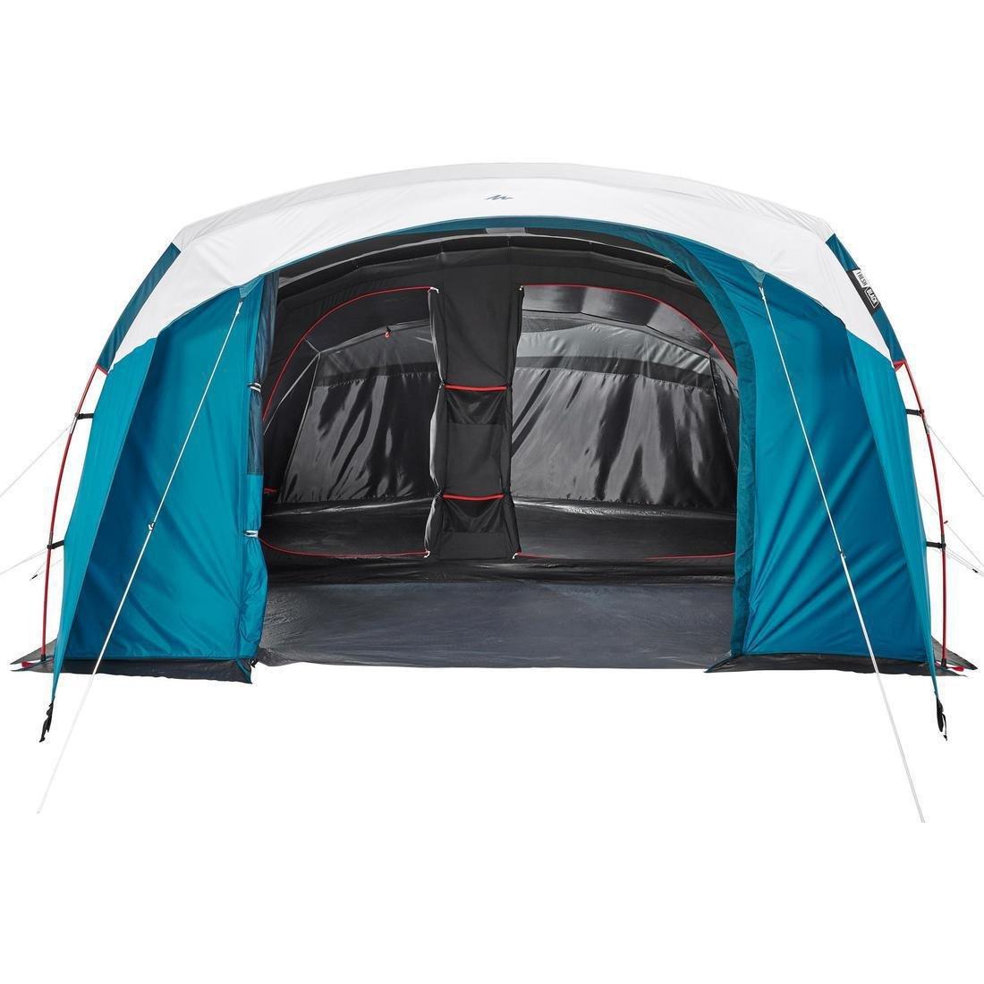5 Man Blackout Tent With Poles - Arpenaz 5.2, No Color, large image number 9
