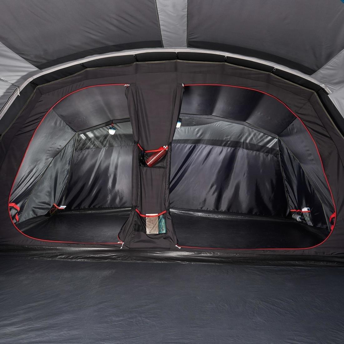 5 Man Blackout Tent With Poles - Arpenaz 5.2, No Color, large image number 14