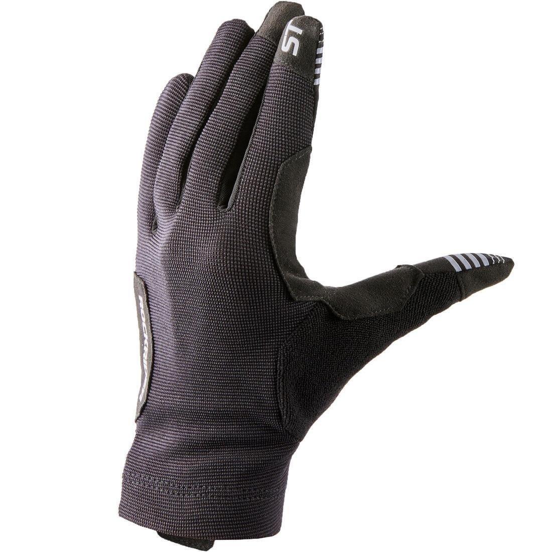 ROCKRIDER - Vega Biking Gloves T100, Black