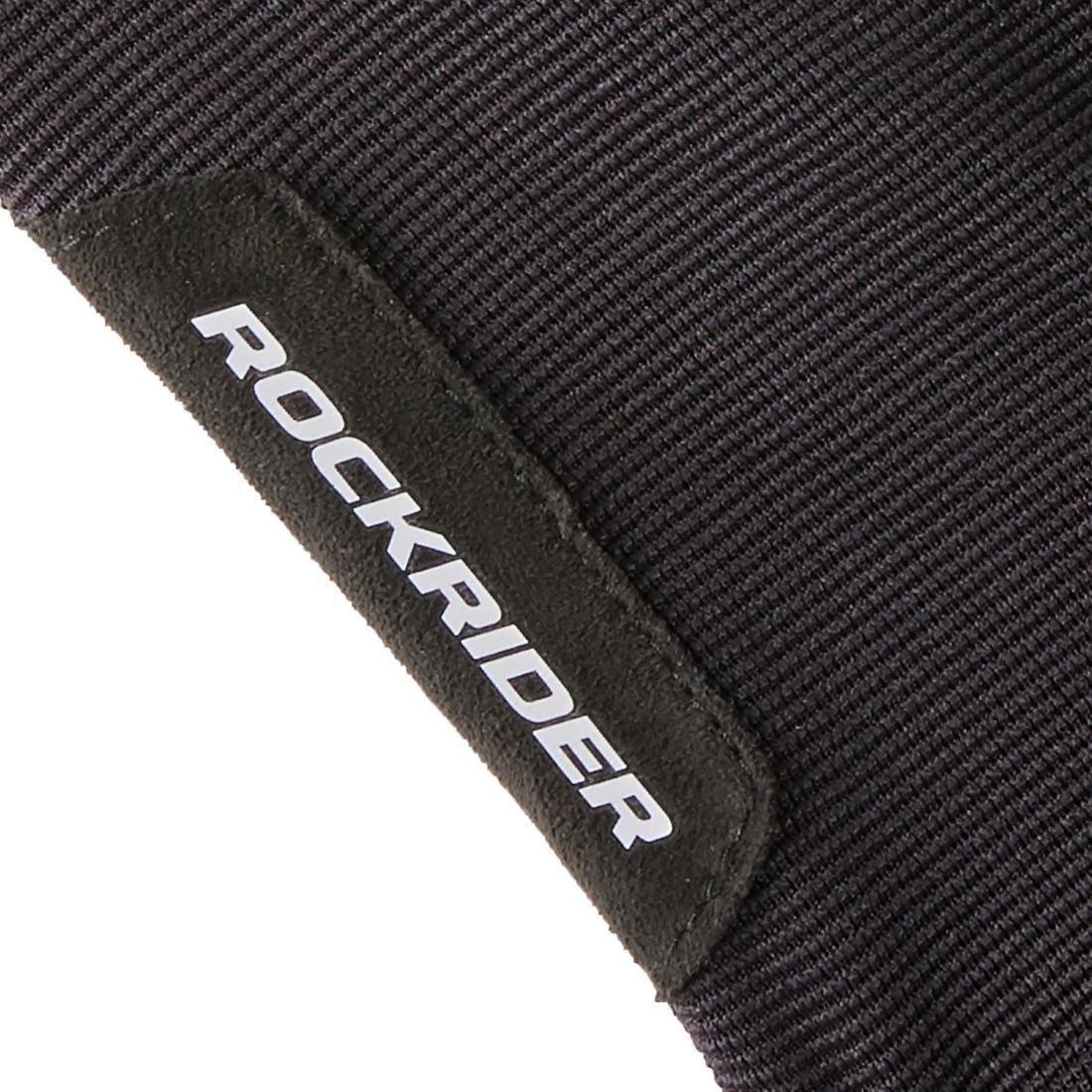 ROCKRIDER - Vega Biking Gloves T100, Black