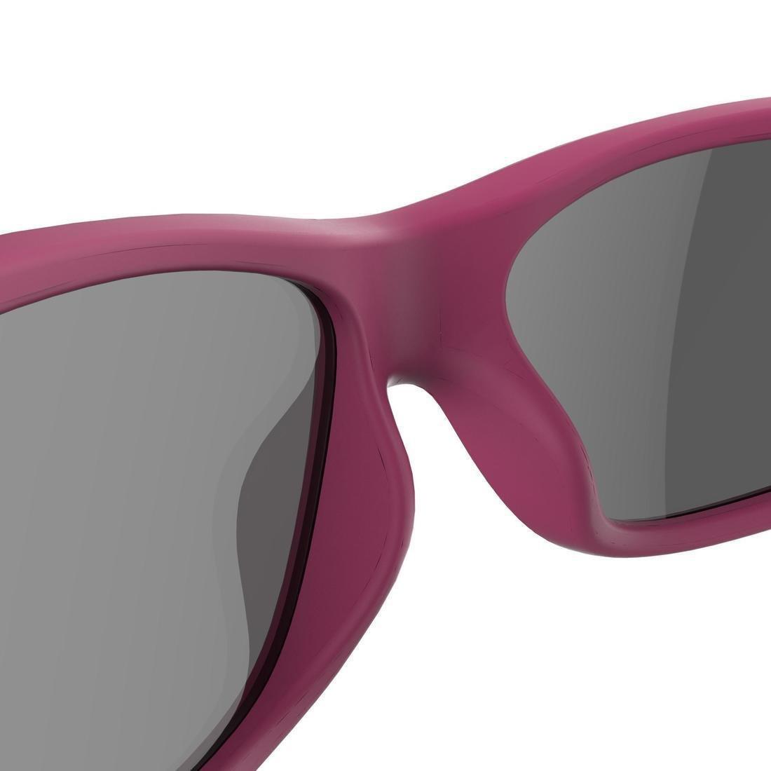 BENGAL PINK Kids Hiking Sunglasses Aged 6-10 MH T100 Category 3, No Color, large image number 10