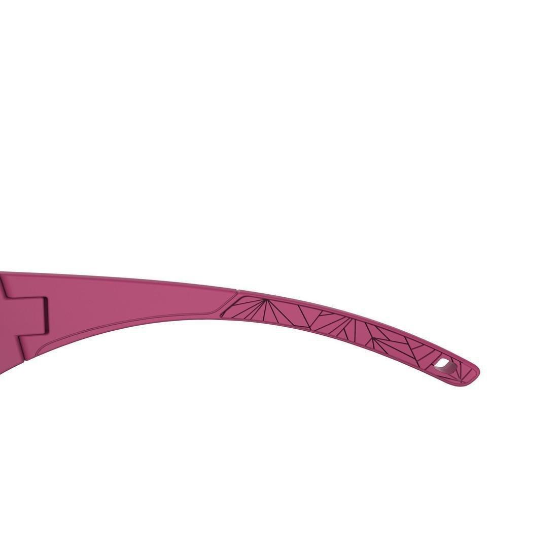 BENGAL PINK Kids Hiking Sunglasses Aged 6-10 MH T100 Category 3, No Color, large image number 11