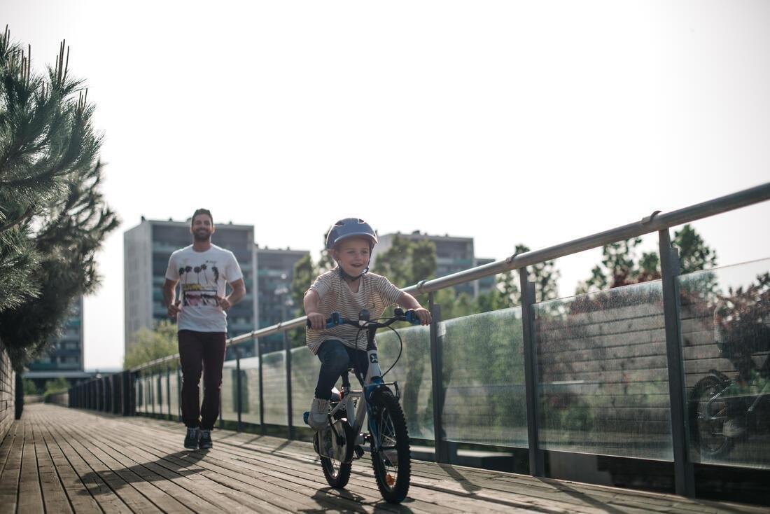 Kids 16 Inch Bike Astronaut 500 4-6 Years Old, White, No Color, large image number 11