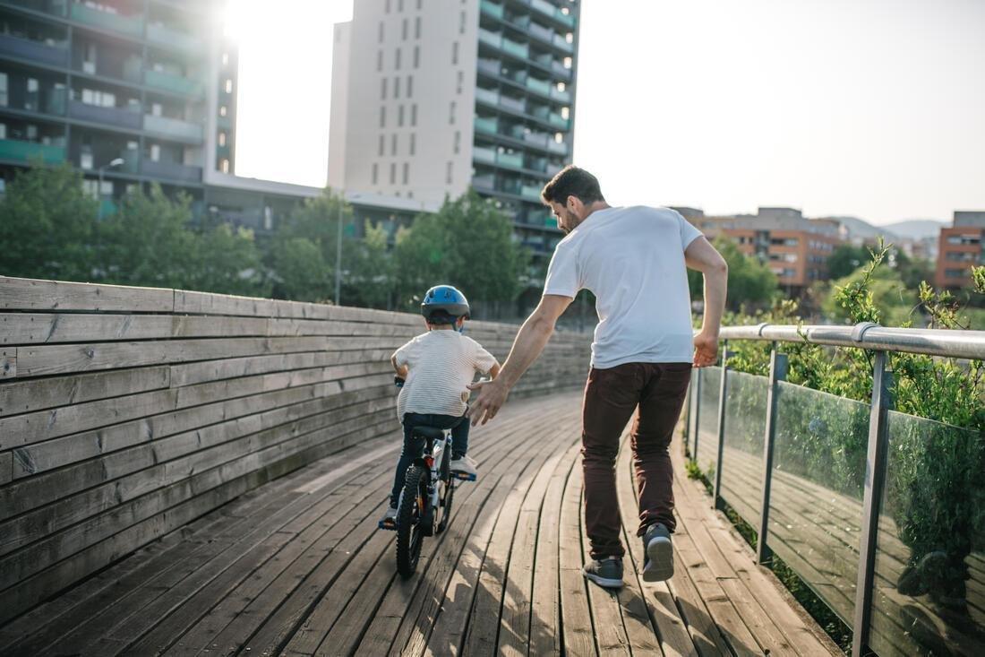 Kids 16 Inch Bike Astronaut 500 4-6 Years Old, White, No Color, large image number 12