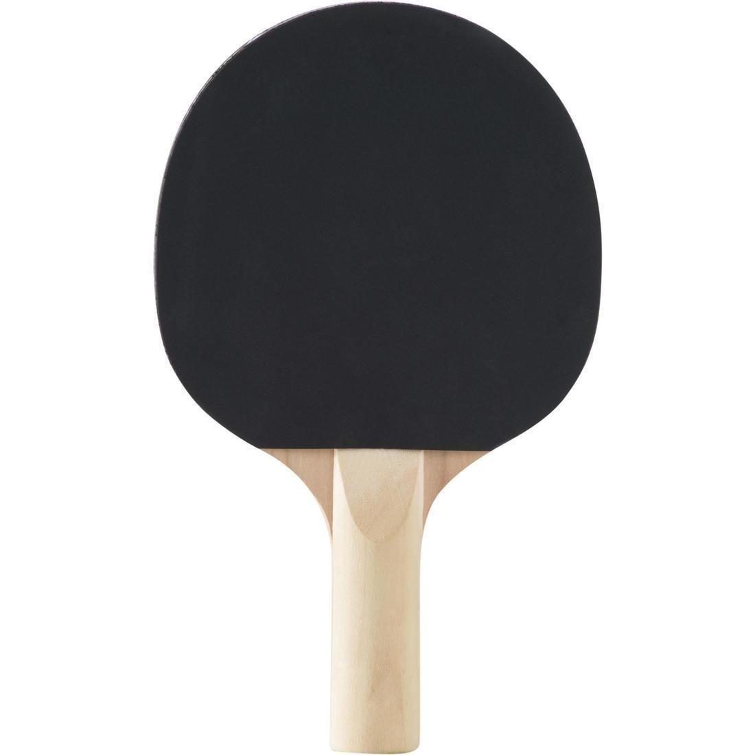 Small Indoor Table Tennis Set PPR 100 with 2 Bats and 3 Balls, No Color, large image number 2