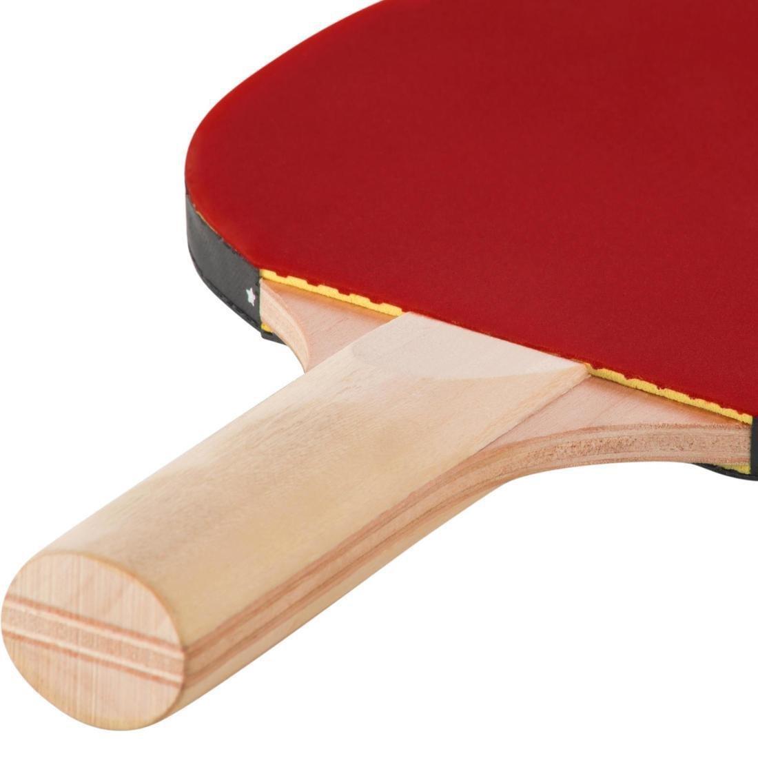 Small Indoor Table Tennis Set PPR 100 with 2 Bats and 3 Balls, No Color, large image number 4