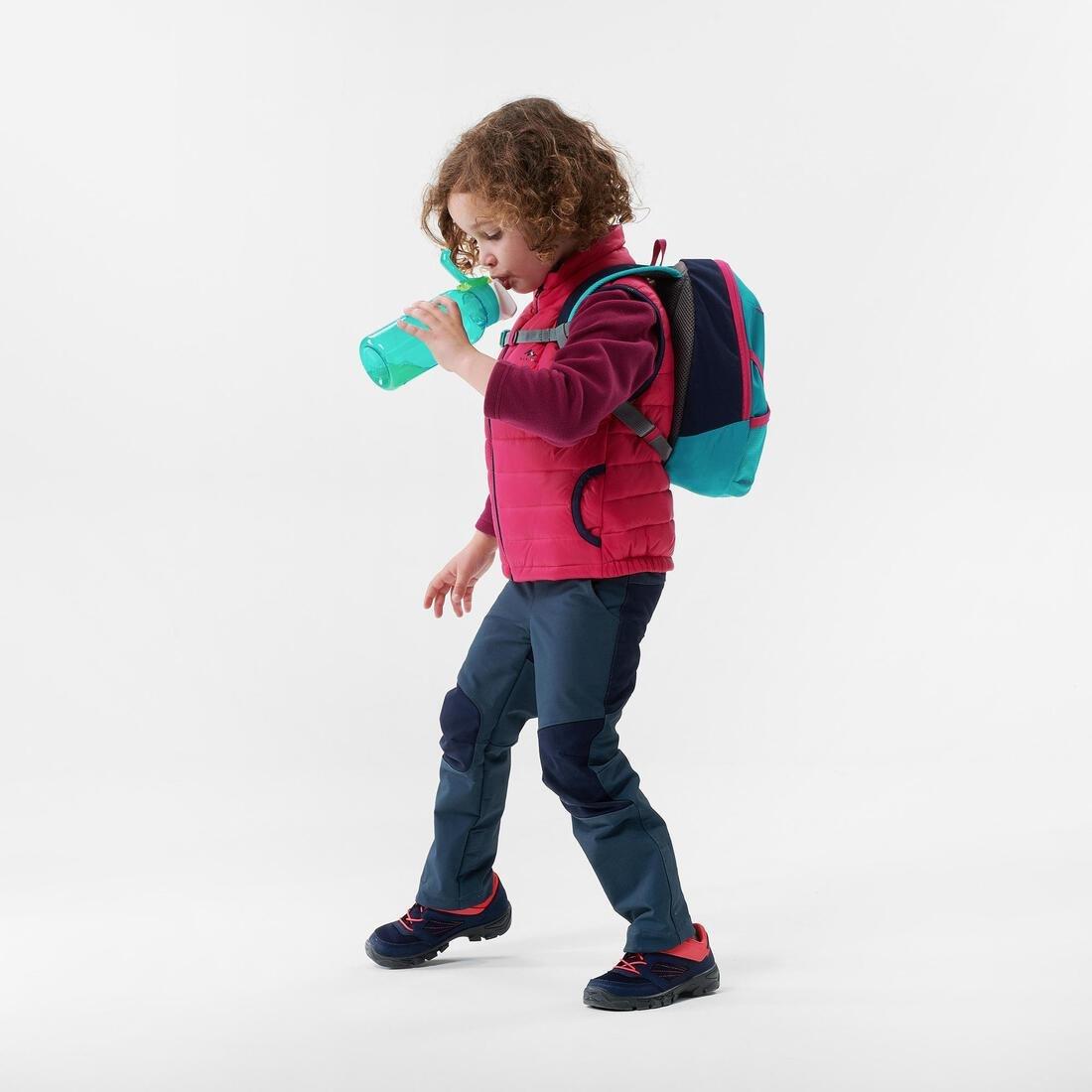 Kids Padded Gilet Mh New Sizing, Bright Pink, No Color, large image number 4