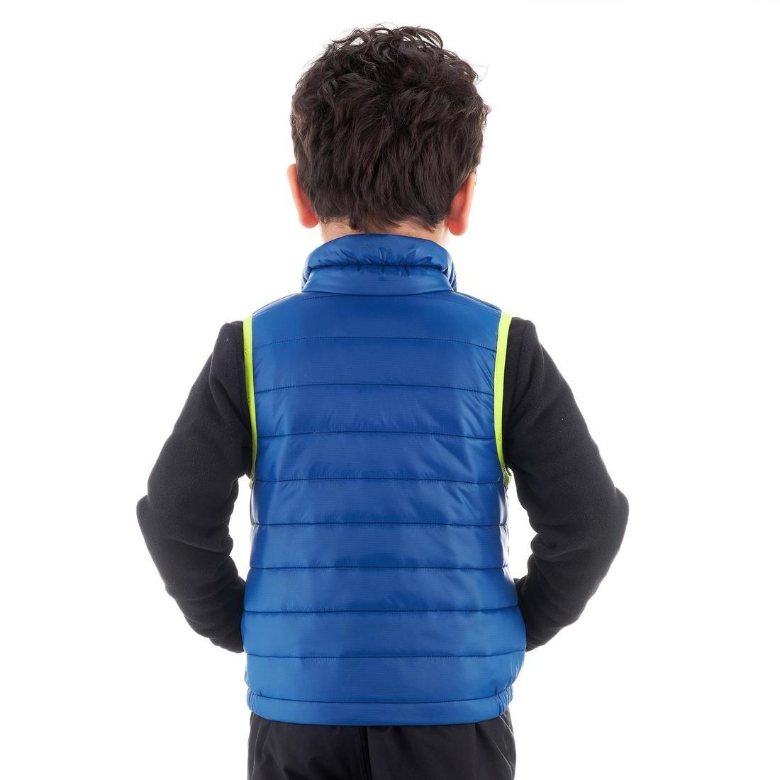 Kids Padded Gilet Mh New Sizing, Bright Pink, No Color, large image number 14