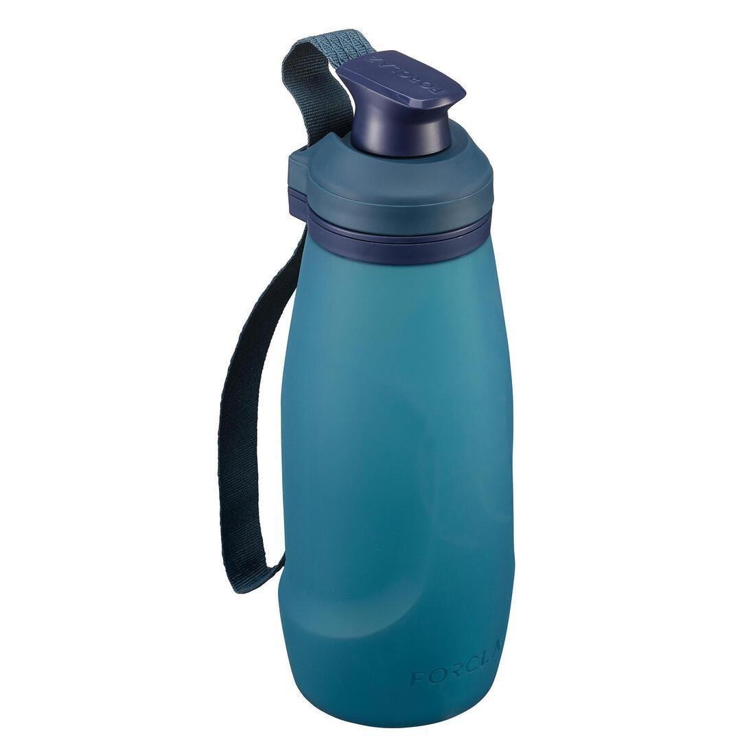 Soft and Compressible Trekking Water Bottle - Trek 500 Soft 0.6L, Blue, No Color, large image number 0