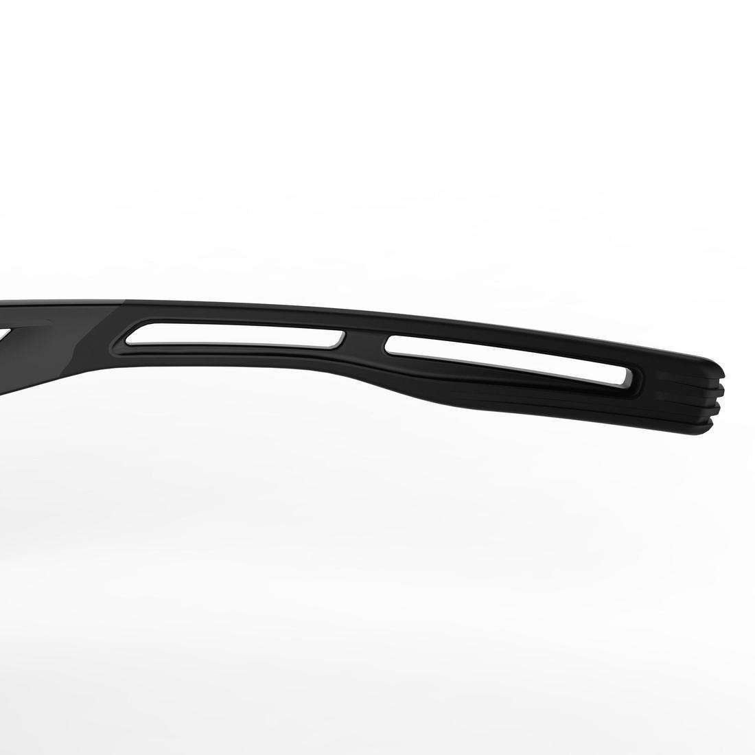 Men Runtrail Anti-Fog Running Glasses, Black, No Color, large image number 6