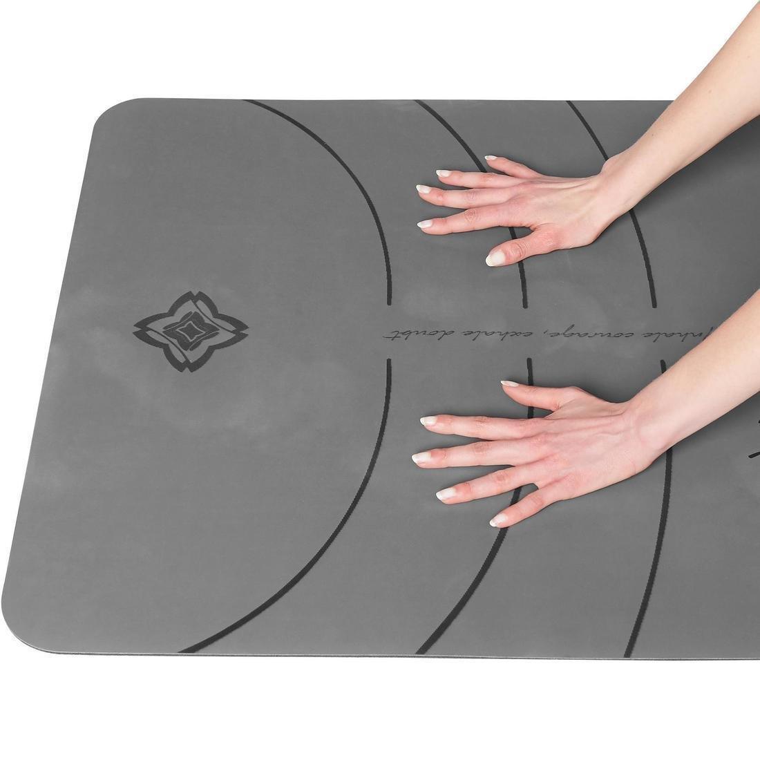 Yoga Mat Grip+ 185Cm X 65Cm X 5Mm, White, No Color, large image number 4