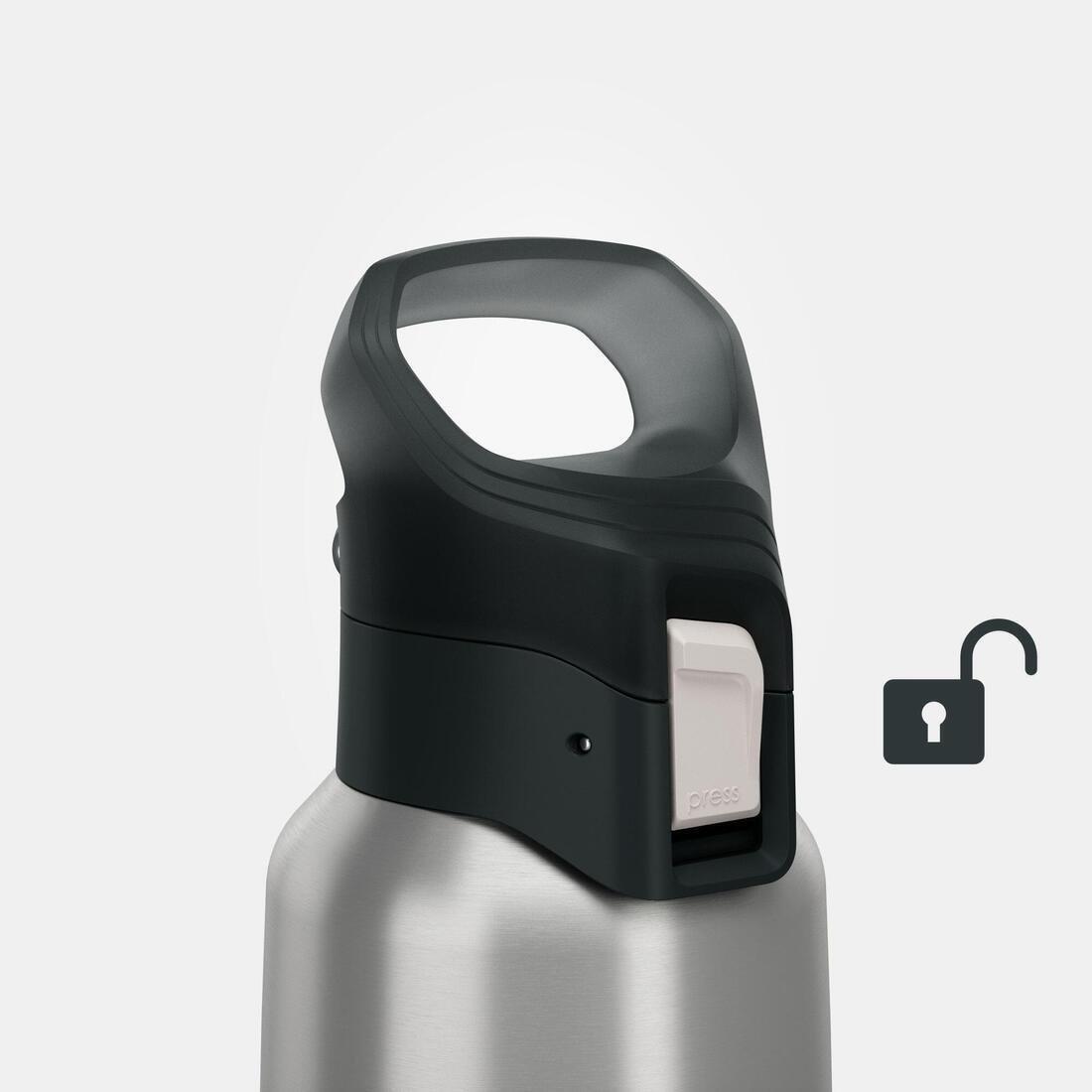Isothermal Stainless Steel Hiking Flask Mh500, Dark Petrol Blue, No Color, large image number 6