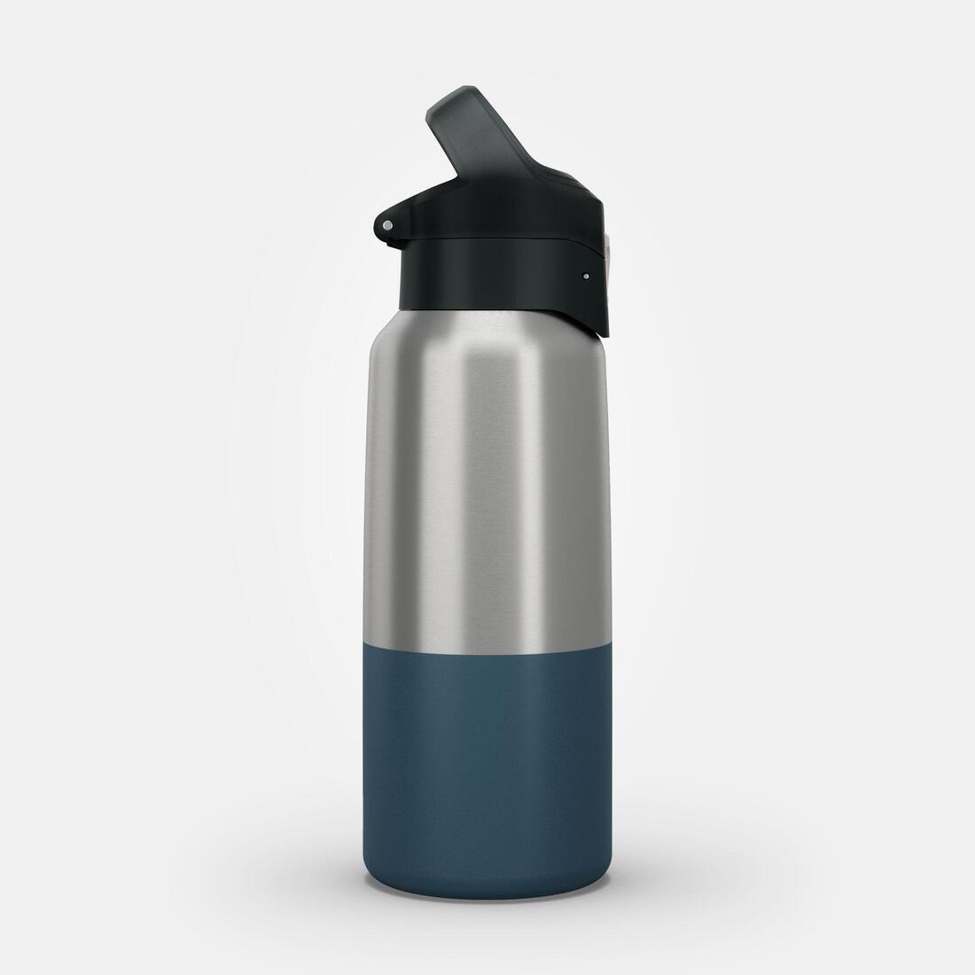 Isothermal Stainless Steel Hiking Flask Mh500, Dark Petrol Blue, No Color, large image number 11