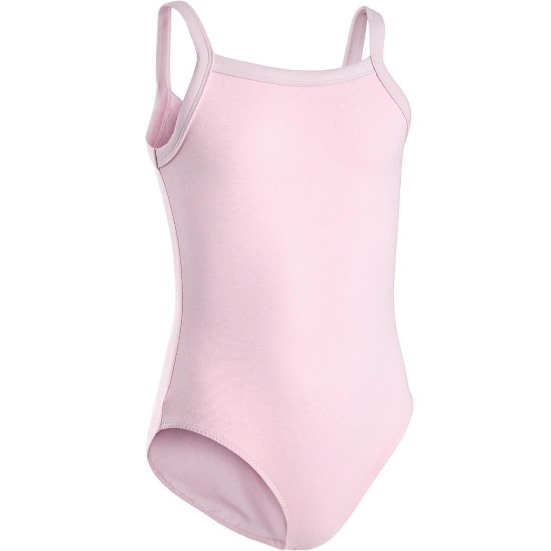 Kids Girls Ballet Camisole Leotard, Pink, No Color, large image number 7