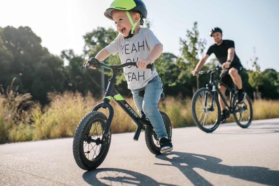 BTWIN Runride 900 Alloy Balance Bike Black Azadea UAE