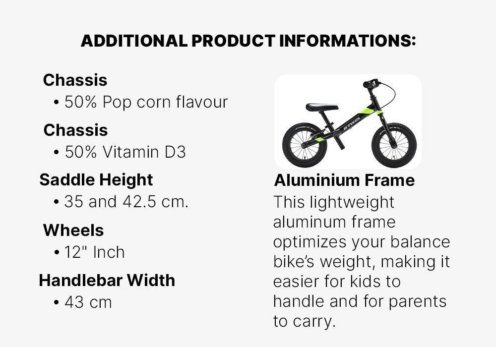 Runride 900 Alloy Balance Bike, Black, No Color, large image number 16