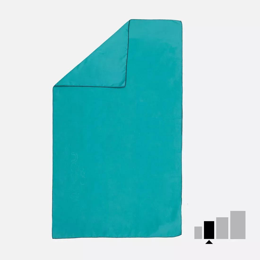 NABAIJI - Swimming Microfibre Towel, Teal Green