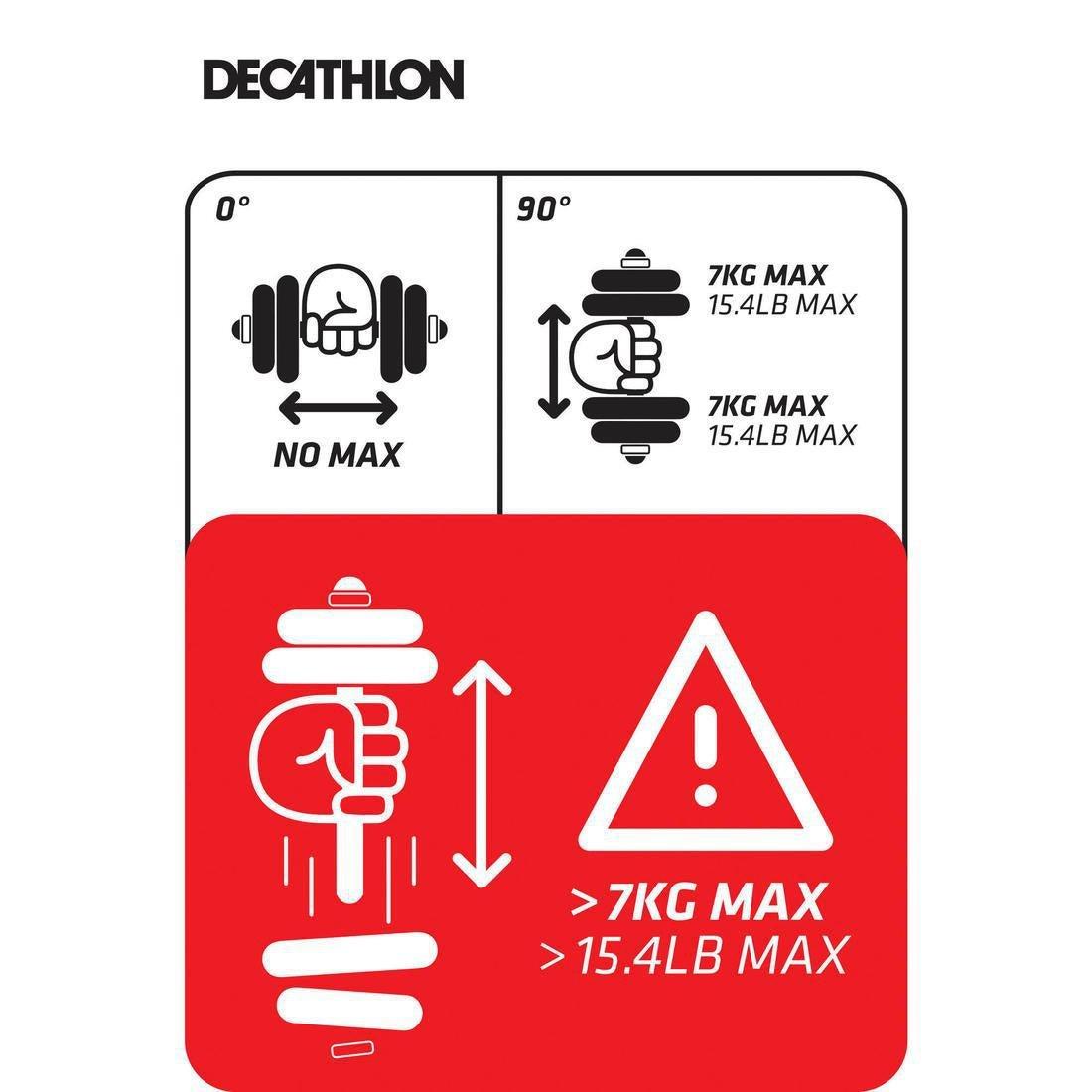 Weight Training Dumbbells and Bars Kit, No Color, large image number 11