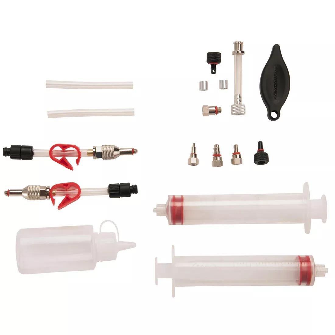 Mineral Oil Disc Brake Bleeding Kit, No Color, large image number 0