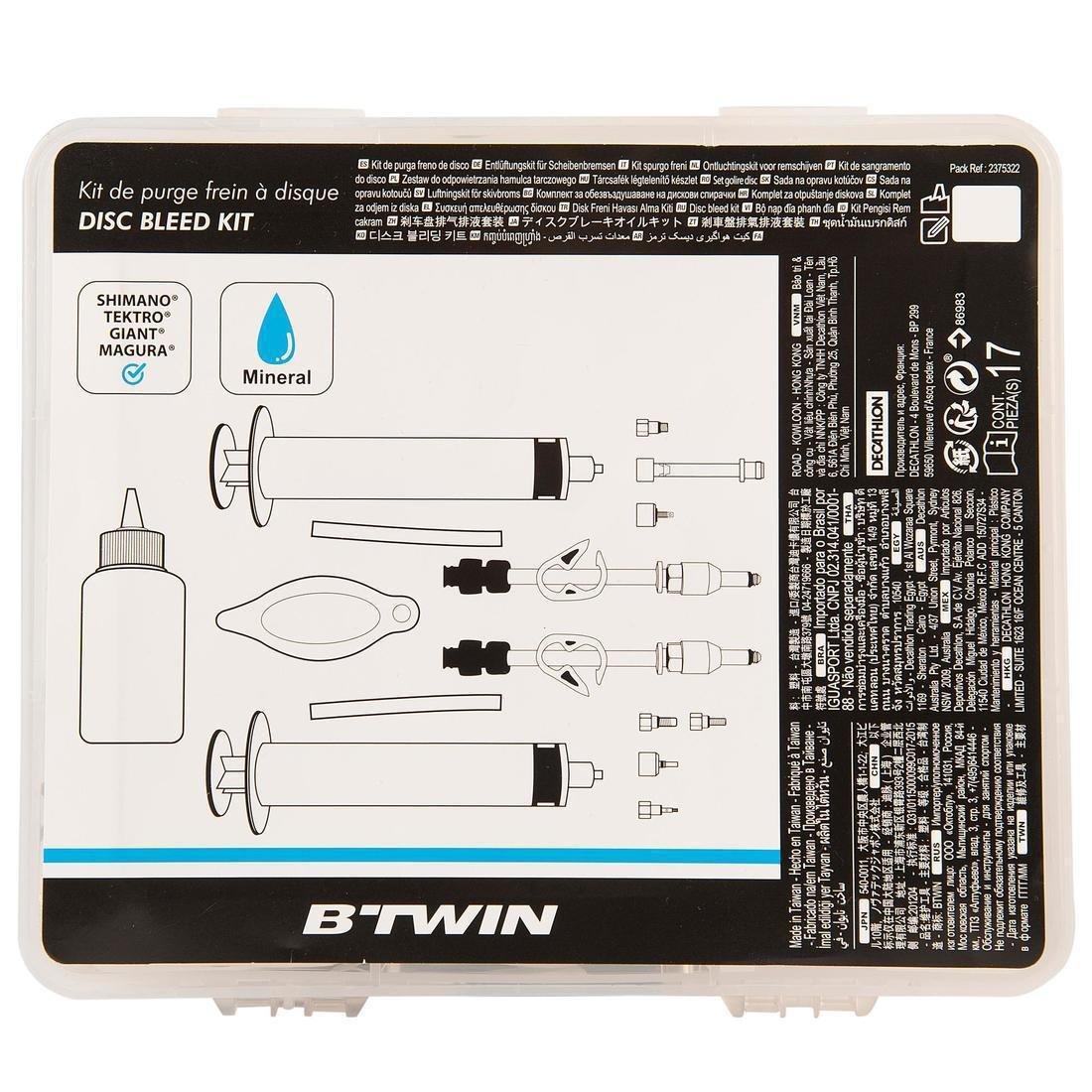 DECATHLON - Mineral Oil Disc Brake Bleeding Kit