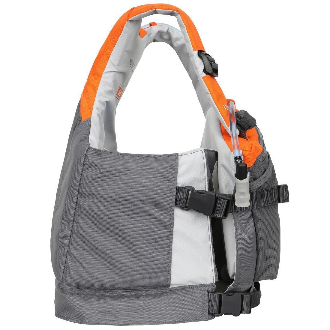 50N Buoyancy Vest Pockets For Canoeing And Kayaking, Mandarine, No Color, medium