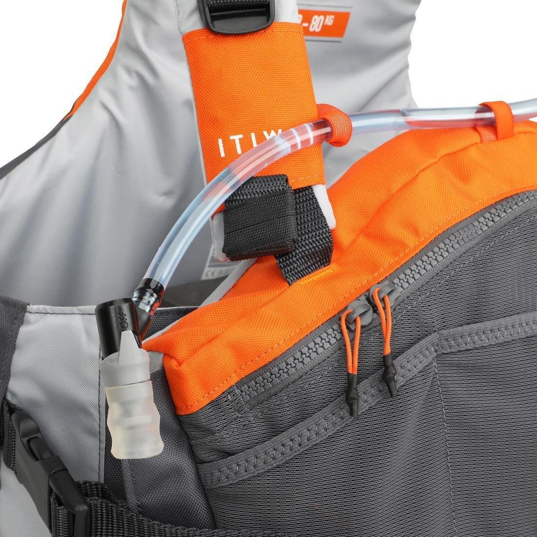 50N Buoyancy Vest Pockets For Canoeing And Kayaking, Mandarine, , large image number 10