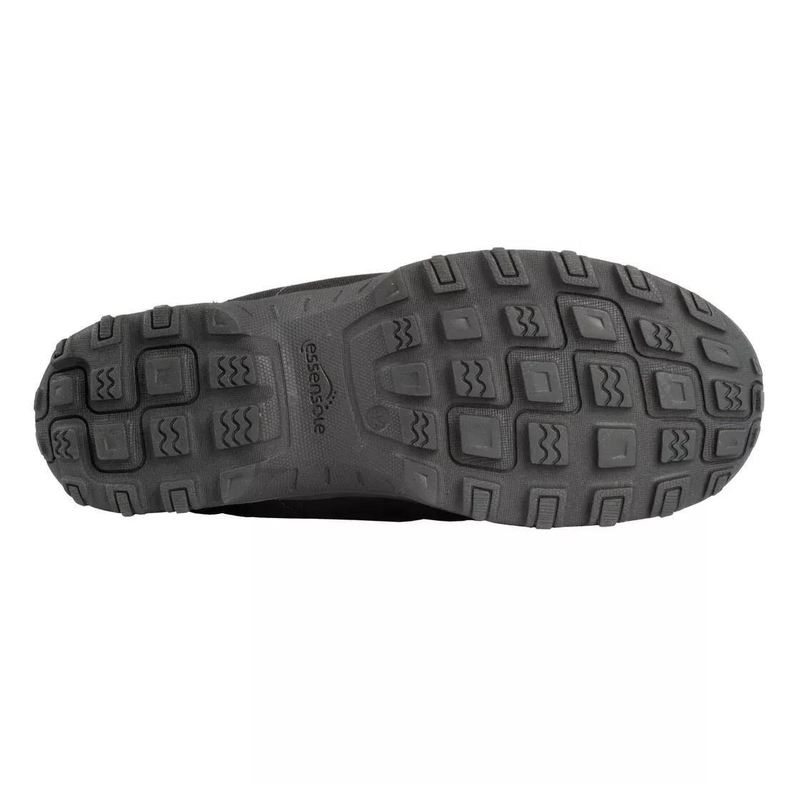 Men Warm And Waterproof Snow Hiking Boots - NH100 Riptab, Black, No Color, large image number 3
