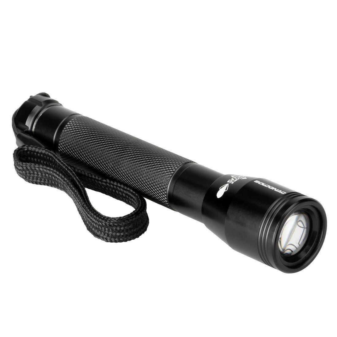 100 Lumens Zoom Torch, Black, , medium