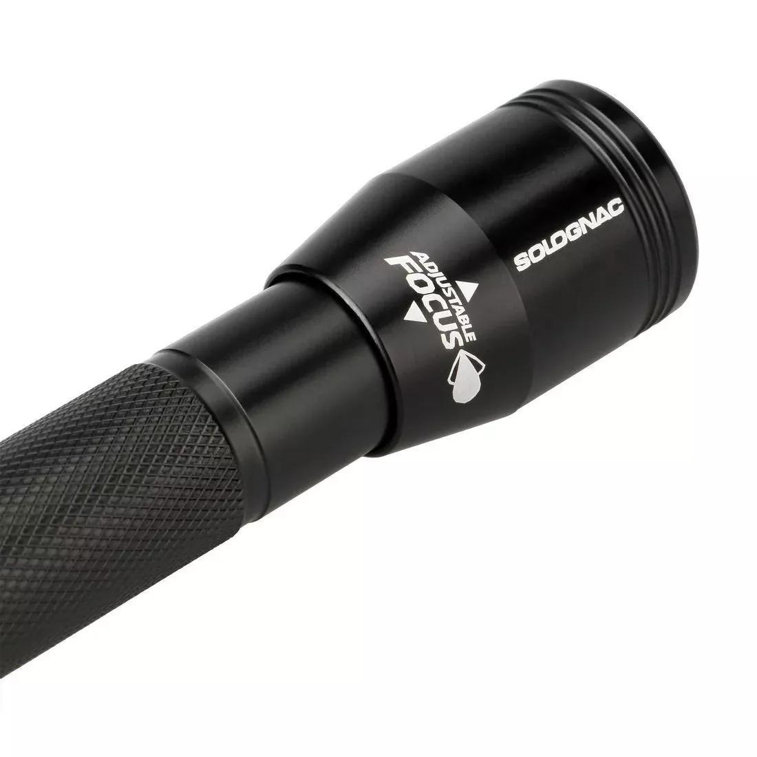 100 Lumens Zoom Torch, Black, 5401_000, large image number 1