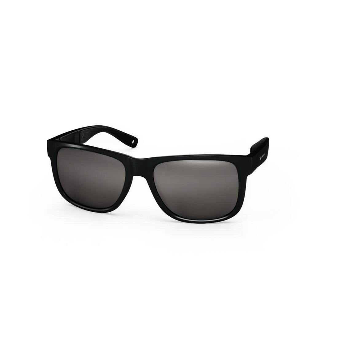 Adults Category 3 Hiking Sunglasses MH140, Black, No Color, large image number 0