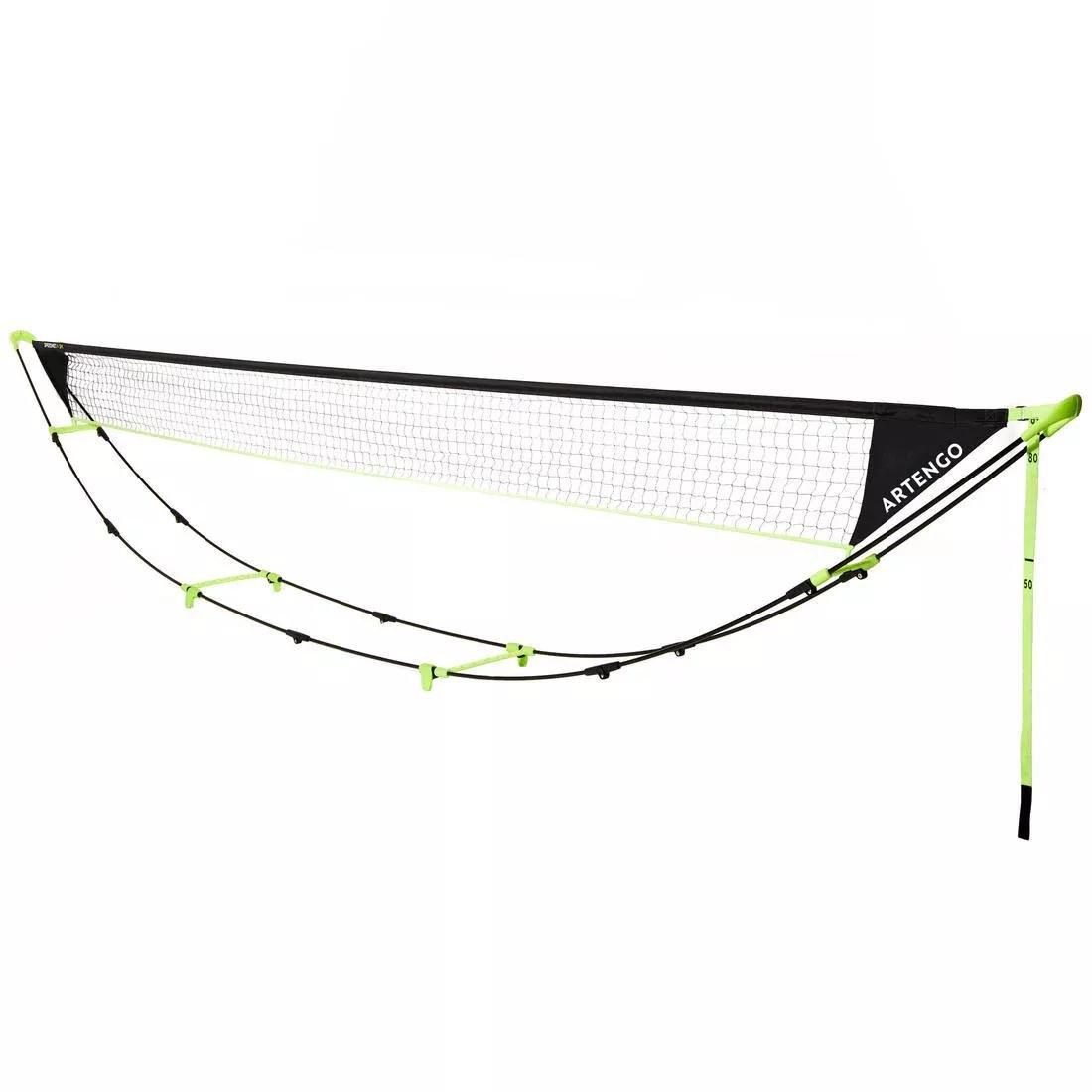 Speed 5 Metre Fold-Down Height Adjustable Tennis Net, No Color, large image number 0