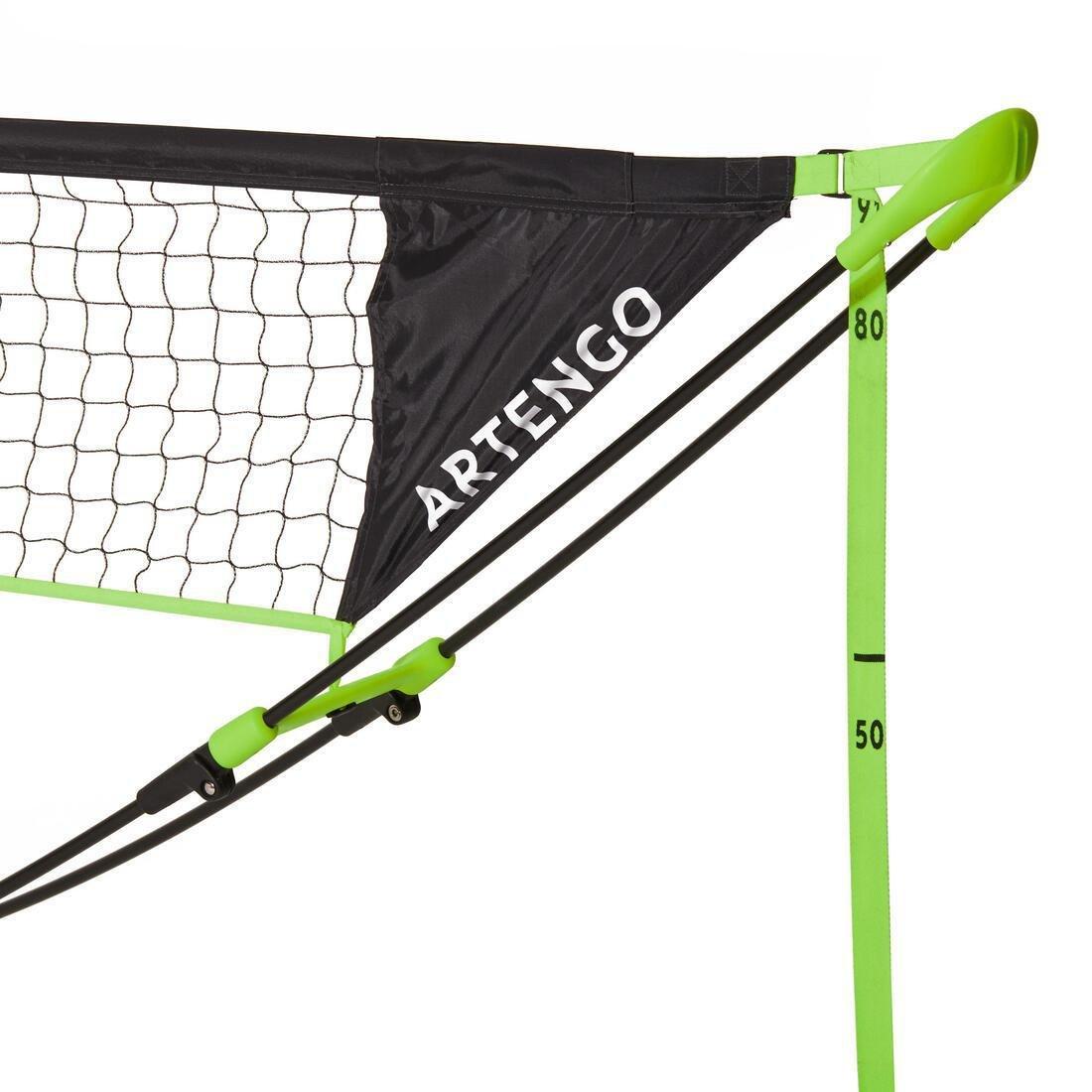Speed 5 Metre Fold-Down Height Adjustable Tennis Net, No Color, medium