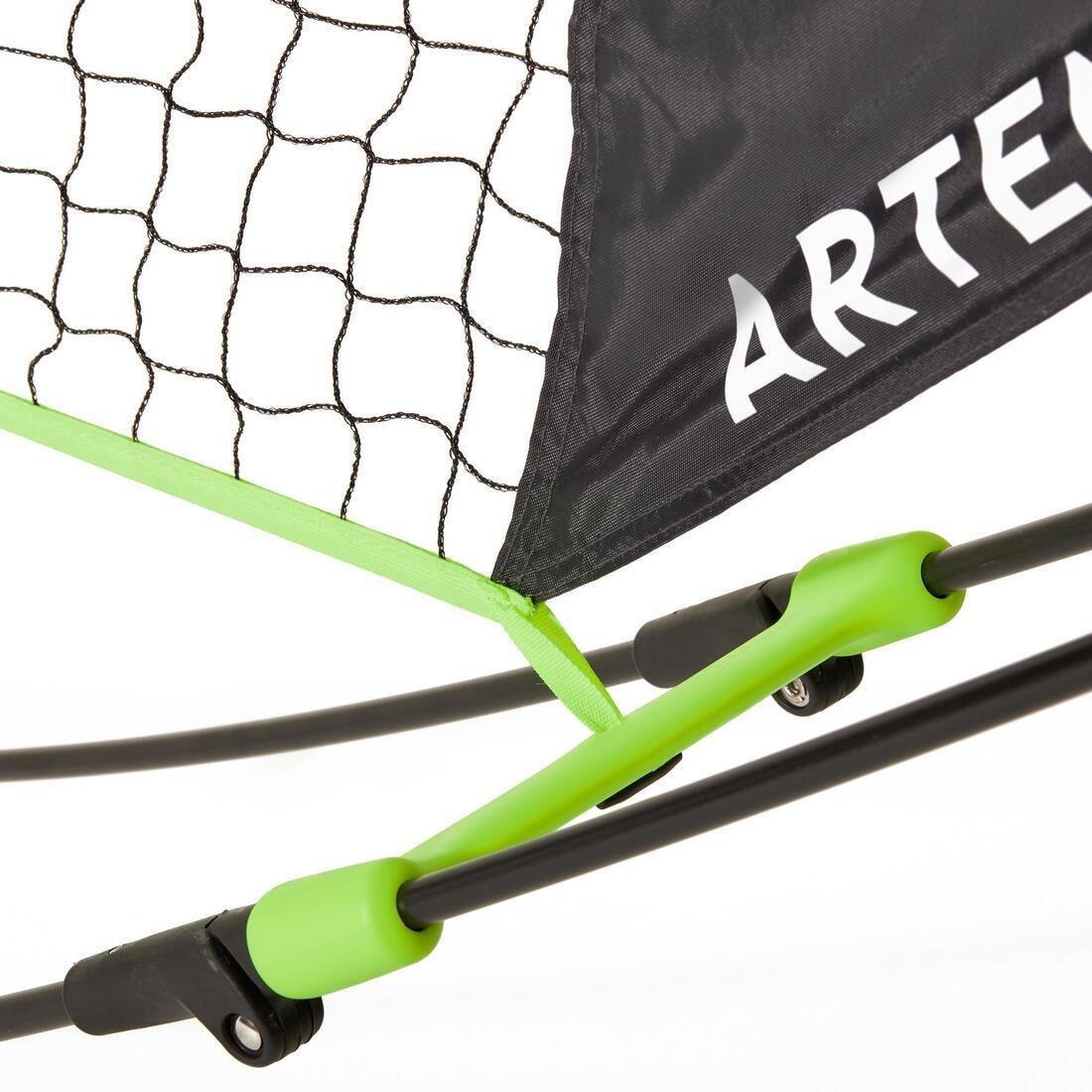 Speed 5 Metre Fold-Down Height Adjustable Tennis Net, No Color, medium