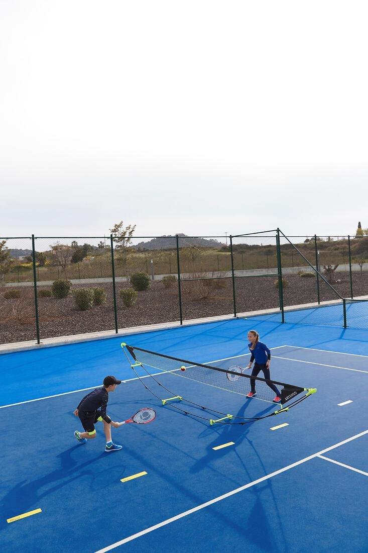 Speed 5 Metre Fold-Down Height Adjustable Tennis Net, No Color, large image number 8