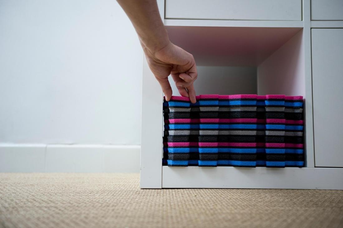 Kids' Baby Gym Tile, silver grey, No Color, large image number 12