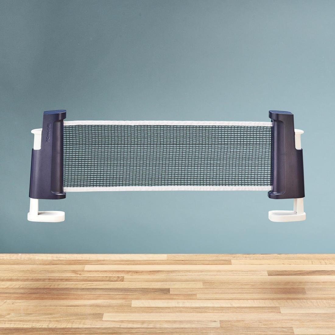 Table Tennis Set with Posts and Adjustable Rollnet/White, No Color, large image number 1