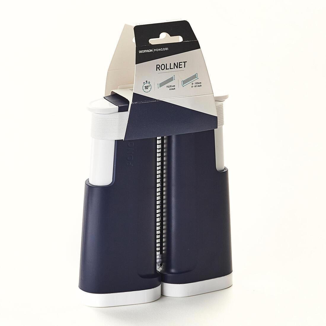 Table Tennis Set with Posts and Adjustable Rollnet/White, No Color, medium