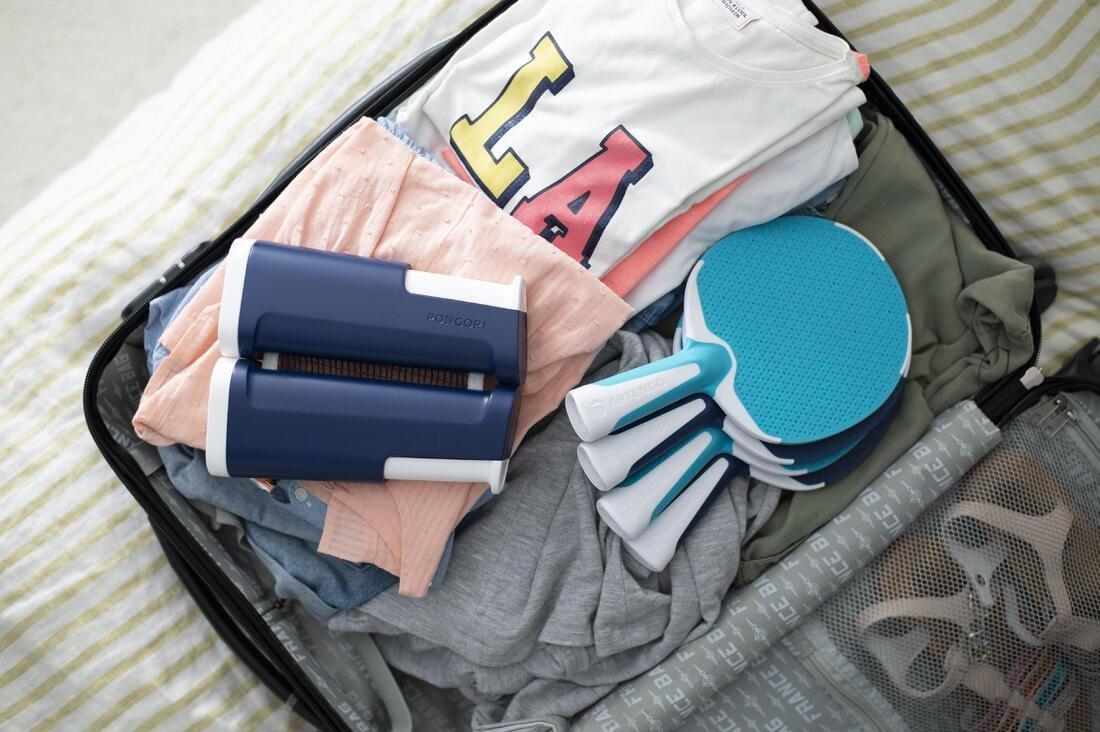 Table Tennis Set with Posts and Adjustable Rollnet/White, No Color, large image number 9