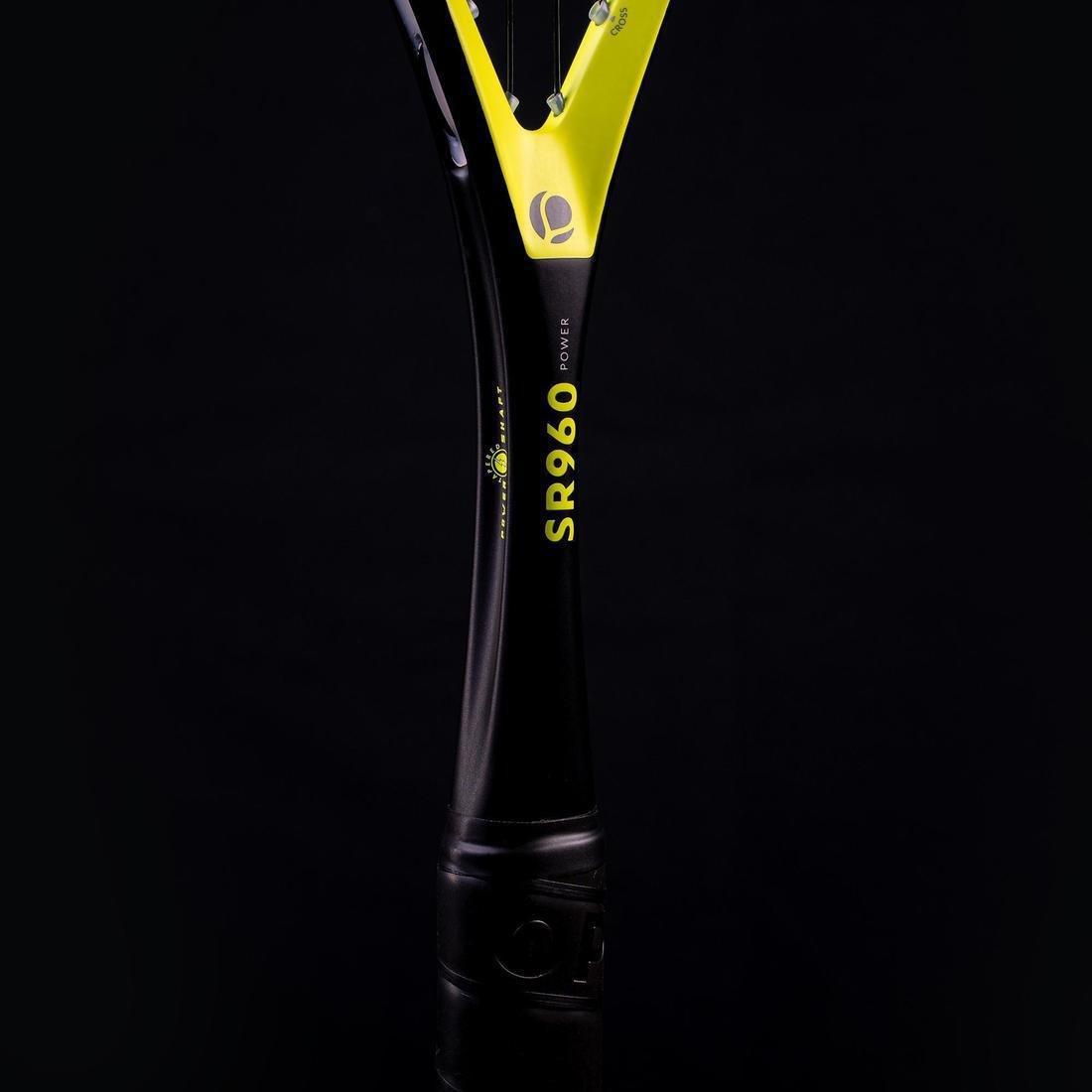 SR 960 Power Squash Racket, Yellow, No Color, large image number 4