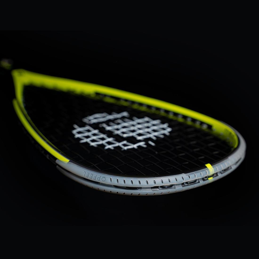 SR 960 Power Squash Racket, Yellow, No Color, large image number 6