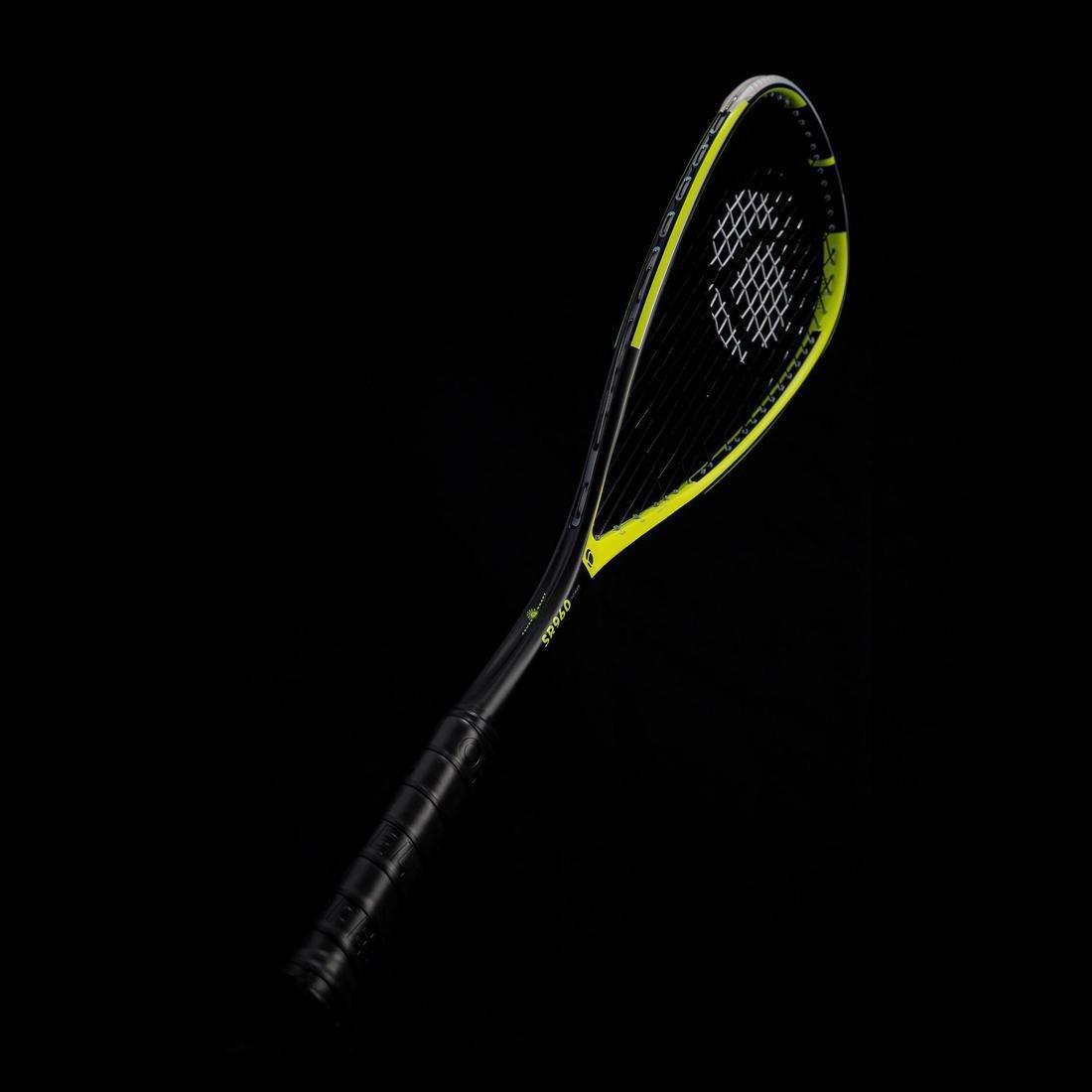 SR 960 Power Squash Racket, Yellow, No Color, large image number 8