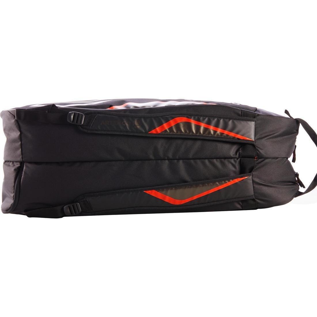 Tennis Bag, Black/Orange, No Color, large image number 3