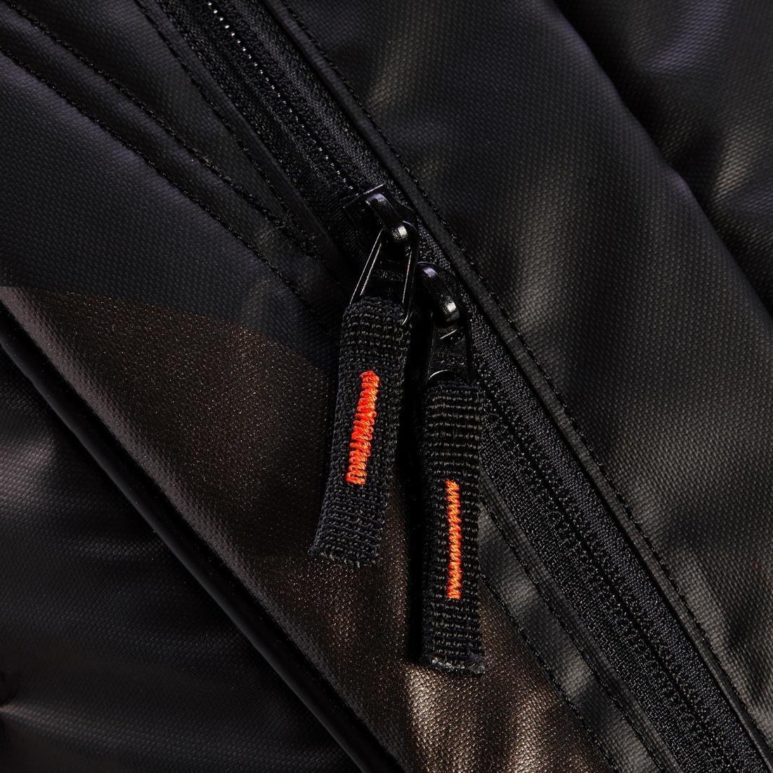 Tennis Bag, Black/Orange, No Color, large image number 8