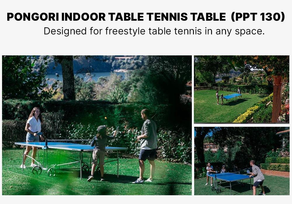 PPT 130 Indoor Table Tennis Table, Granite, No Color, large image number 18