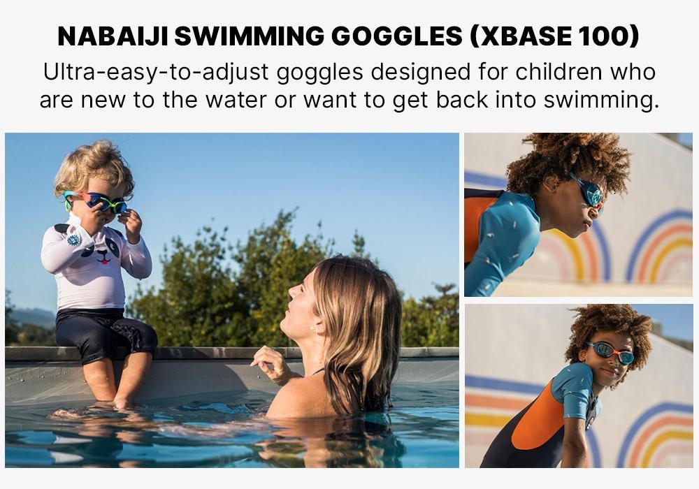 Xbase Junior Dotograd Swimming Goggles, No Color, large image number 18