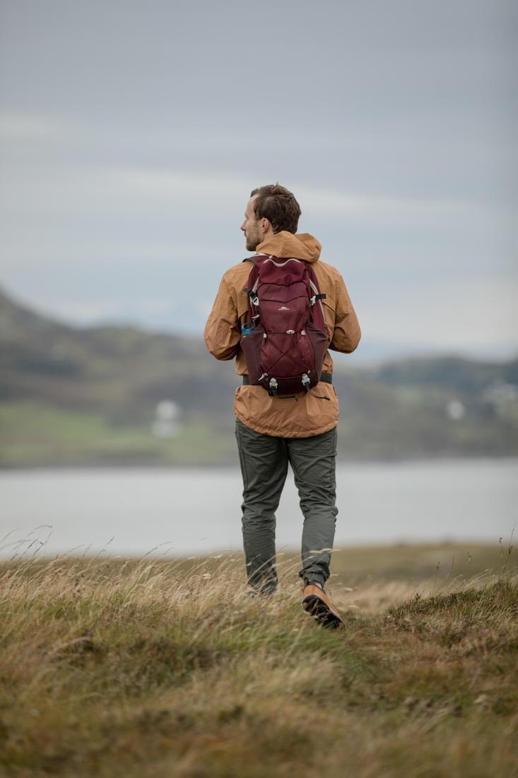 Men Country Walking Trousers, Nh500 Slim, Brown, , large image number 13